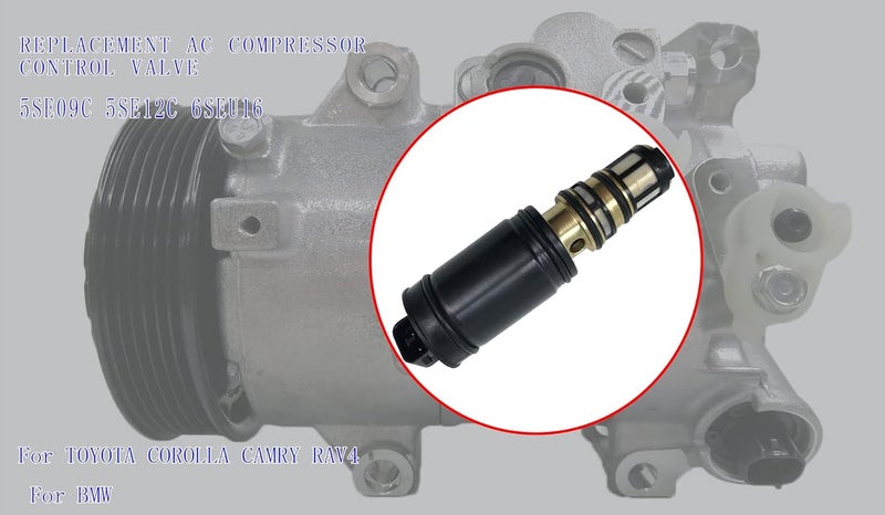 QSERON AC Compressor Control Valve 5SE09C 5SE12C 6SEU16 For MERCEDES BENZ - Image 5